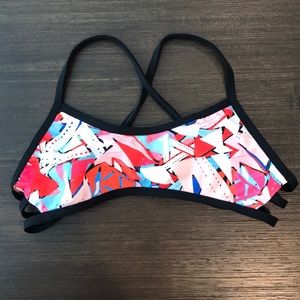 Jolyn Bikini Top Harrison style, Size Sm, Ties